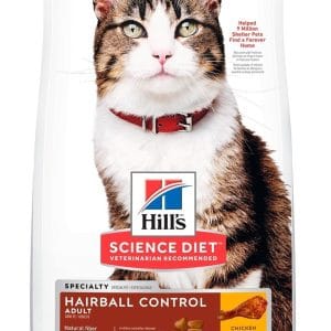 Alimento Gato Adulto Hills Hairball Control 3,17 Kg + Envío