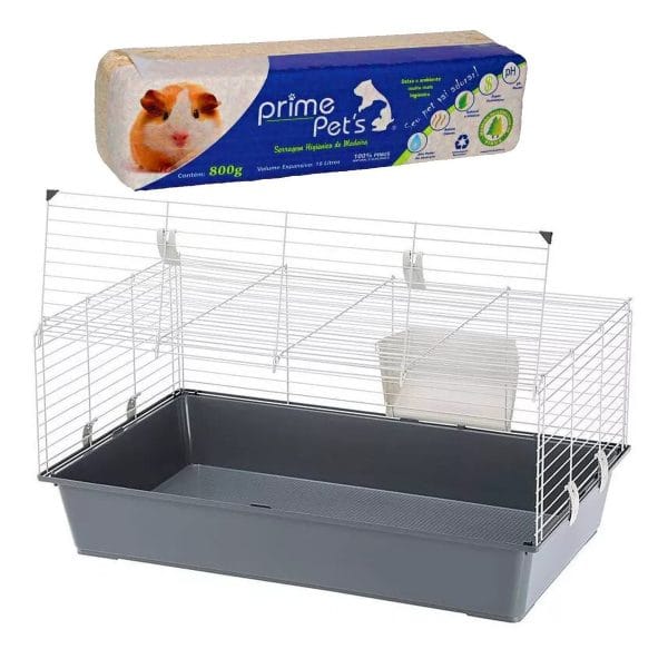 Jaula Conejo, Chinchilla, Cobayo 95 X 57 X 46 Cm / 12 Cuotas