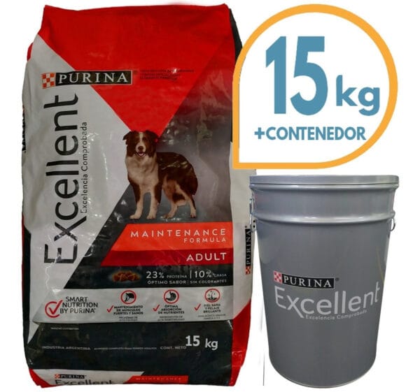 Comida Purina Excellent Dog Formula 15 Kg + Regalo + Envío