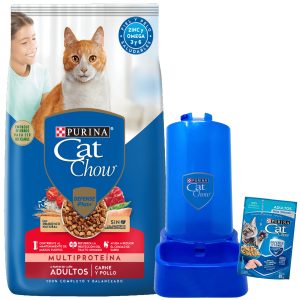 Cat Chow Gato Adulto Sabor Carne y Pollo 8 Kg