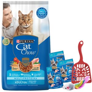 Cat Chow Gato Adulto Pescado y Pollo 15 Kg