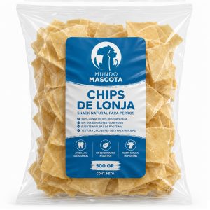 Chips Digeribles Para Perro - 1/2 Kg