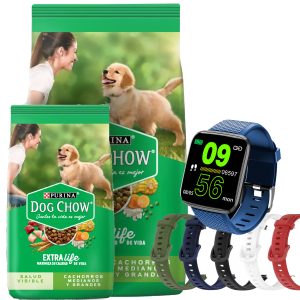 Dog Chow Perro Cachorro Raza Mediana y Grande 24 Kg (21 + 3)