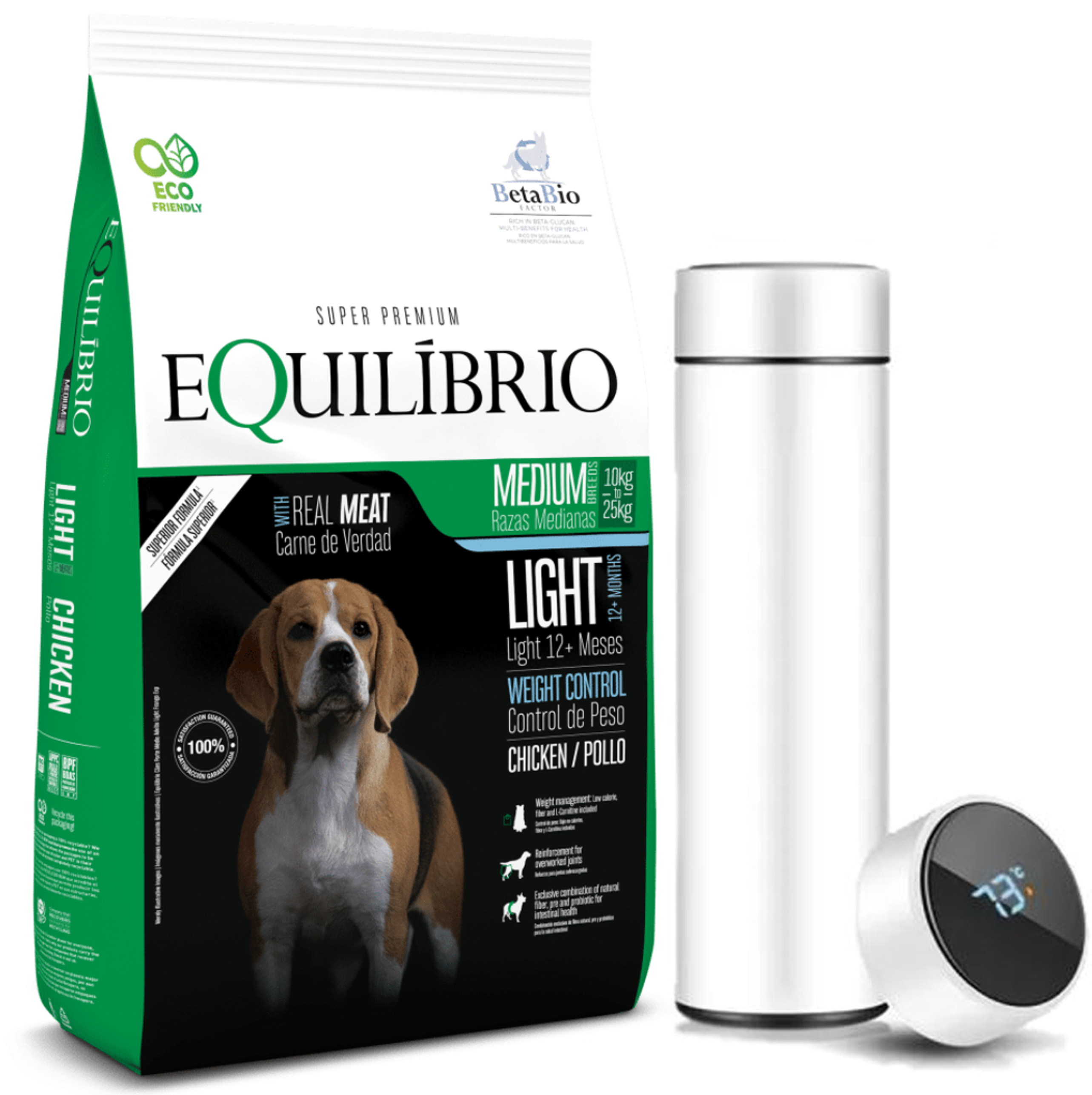 Equilibrio Perro Adulto Light 15 Kg