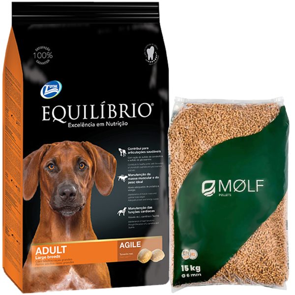 Equilibrio Perro Adulto Raza Grande 15 Kg