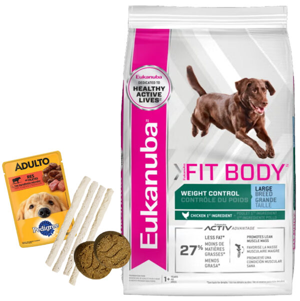 Eukanuba Perro Adulto Control De Peso Raza Grande 15 Kg