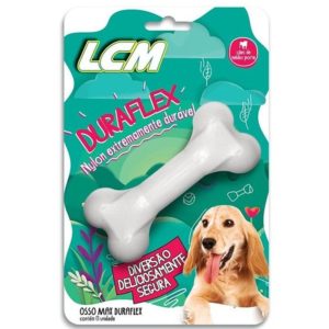 Juguete Perro LCM Hueso Clásico Irrompible Duraflex Max