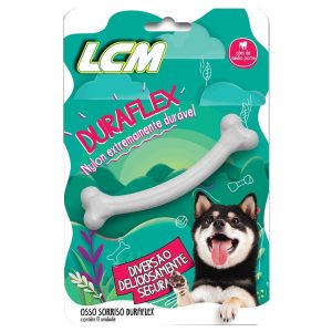 Juguete Perro LCM Hueso Sonrisa Irrompible Duraflex