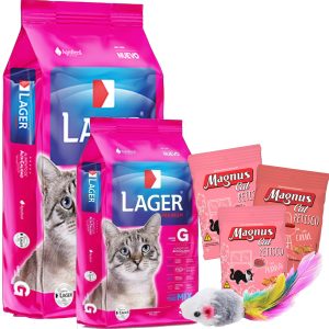 Lager Gato Adulto 25 Kg (22 + 3)