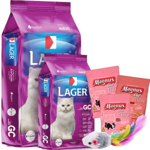 Lager Gato Adulto Castrado 25 Kg (22 + 3)