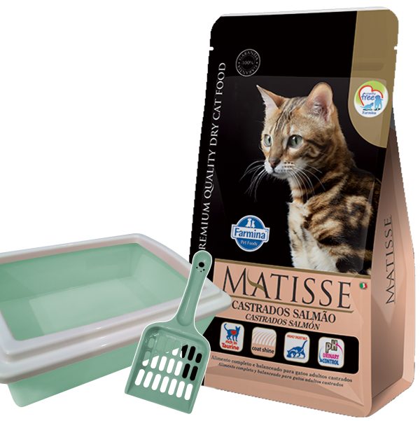 Matisse Gato Adulto Castrado Sabor Salmón 7,5 Kg