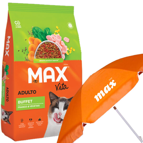 Max Cat Gato Adulto Sabor Buffet (Pollo y Vegetales) 20 Kg