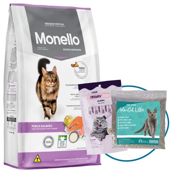 Monello Cat Gato Adulto Castrado 10 Kg