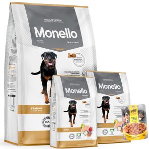 Monello Tradicional Perro Adulto Todas Las Razas 19 Kg (17 + 2)
