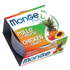 Paté Monge Fruits Gato Adulto Pollo con Frutas 80 g