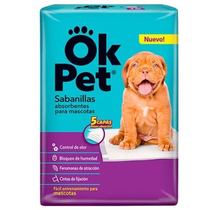 Pañales Entrenamiento OkPet Feromonas 15 Un / 70 x 60 cms