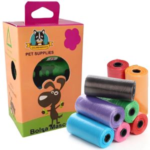 8 Rollos Bolsa Residuo Perro Biodegradables