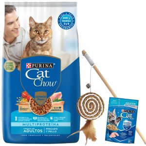 Cat Chow Gato Adulto Pescado y Pollo 18 Kg