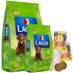 Lager Perro Cachorro 25 Kg (22 + 3)