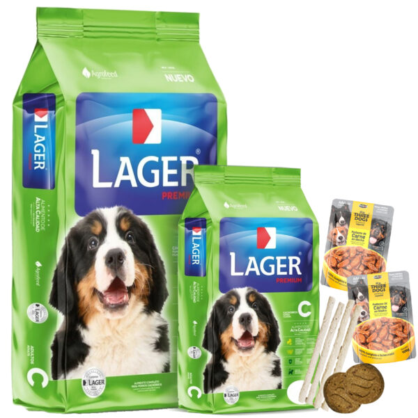 Lager Perro Cachorro 25 Kg (22 + 3)