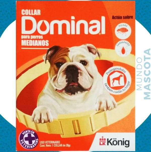 10 Collares Dominal Anti Pulga Y Garrapata Raza Mediana