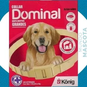 10 Collares Dominal Anti Pulgas Y Garrapatas Raza Grande