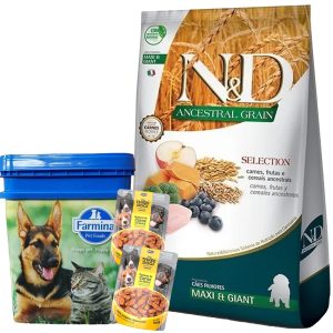 N&D Ancestral Grain Selection Perro Cachorro Raza Grande 15 kg