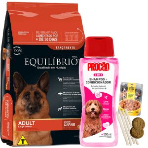 Equilibrio Perro Adulto Raza Grande Sabor Carne 18 Kg