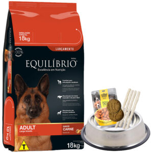 Equilibrio Perro Adulto Raza Grande Sabor Carne 18 Kg