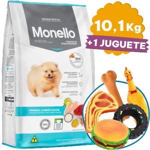 Monello Perro Cachorro Raza Pequeña / Pollo y Carne 10 Kg