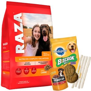 Raza Perro Adulto Sabor Carne 21 Kg
