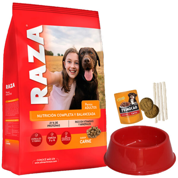 Raza Perro Adulto Sabor Carne 23 Kg