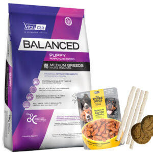 Balanced Perro Cachorro Raza Mediana 23 kg (20 + 3)