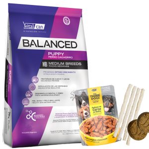 Balanced Perro Cachorro Raza Mediana 23 kg (20 + 3)