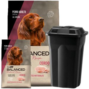 Balanced Perro Adulto Cerdo y Arroz 17 Kg (15 + 2)
