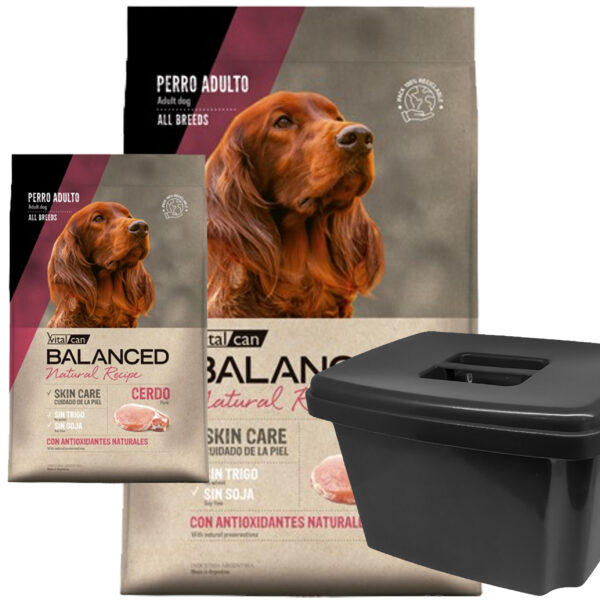 Balanced Perro Adulto Cerdo y Arroz 18 Kg (15 + 3)