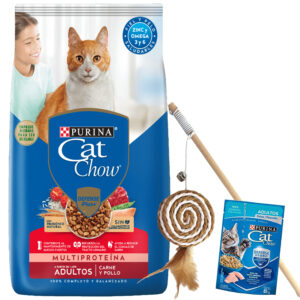 Cat Chow Gato Adulto Sabor Carne y Pollo 15 Kg