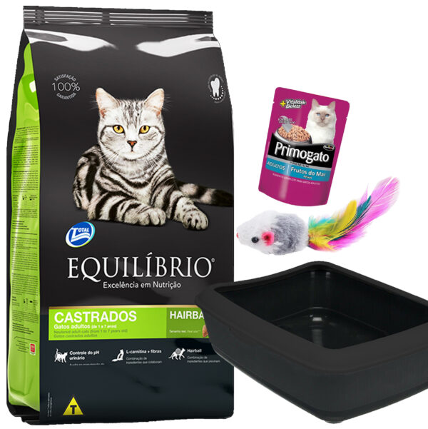 Equilibrio Gato Adulto Castrado 7,5 Kg