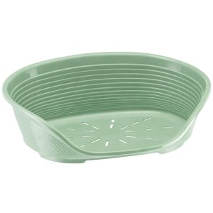 Cucha Cuna Plástica Perro Ferplast Siesta Deluxe Azul N°4