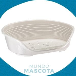 Cucha Cuna Plástica Perro Ferplast Gris N°4 / 12 Cuotas