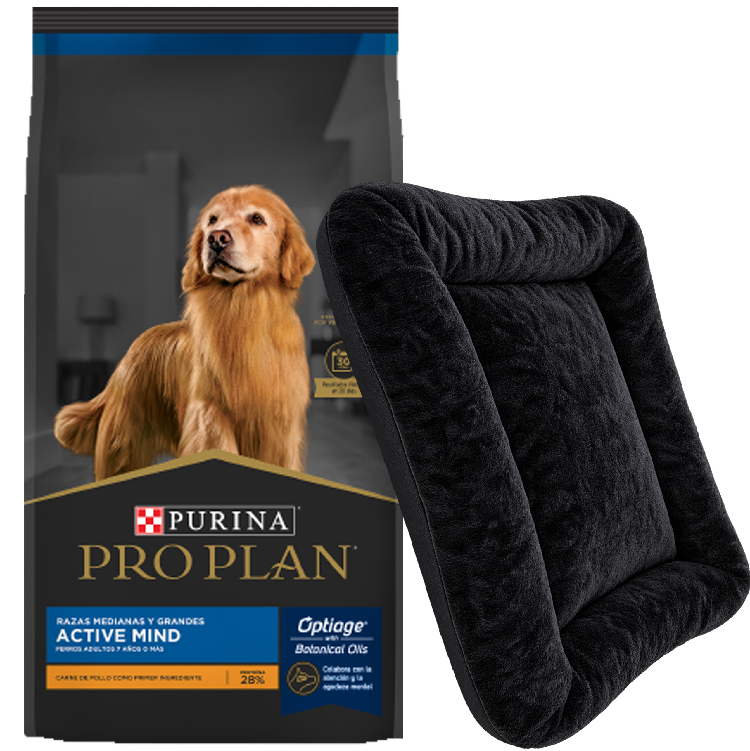 Pro Plan Perro Senior Mediano y Grande Active Mind 15 kg