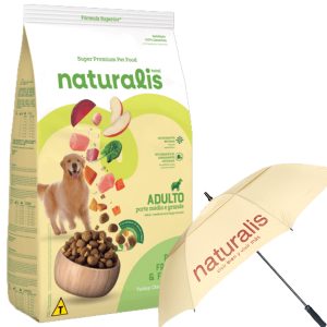 Naturalis Perro Adulto Mediano y Grande 12 Kg / Sabor Pollo, Pavo y Frutas