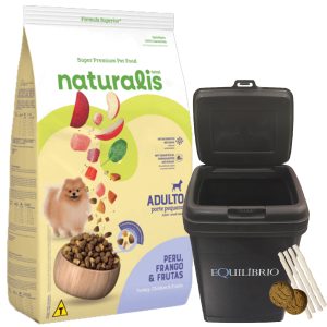Naturalis Perro Adulto Raza Pequeña 10 Kg / Sabor Pollo, Pavo y Frutas