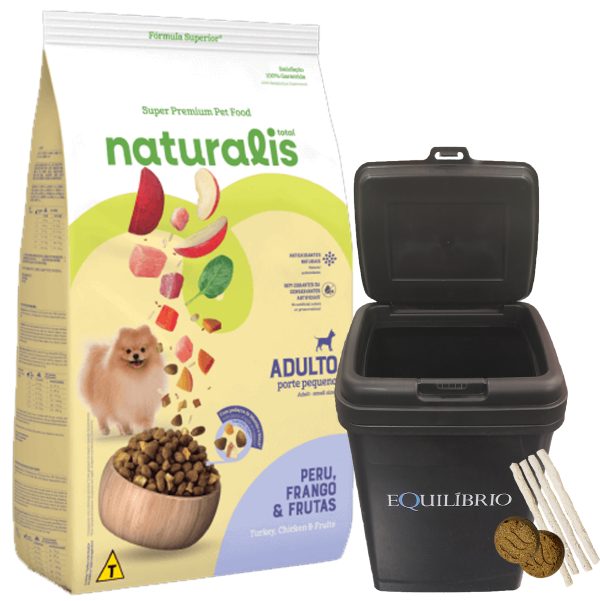 Naturalis Perro Adulto Raza Pequeña 10 Kg / Sabor Pollo, Pavo y Frutas