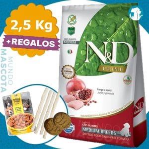 Farmina N&d Prime Grain Free Adulto Raza Mediana 2,5 Kg