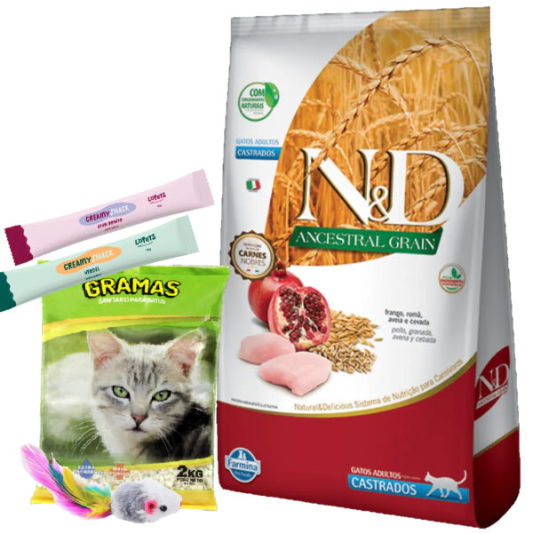 N&D Ancestral Gato Adulto Castrado 7,5 Kg