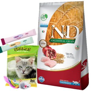 N&D Ancestral Grain Gato Adulto Castrado 7,5 kg