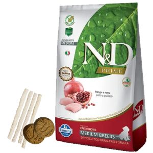 N&D Prime Perro Cachorro Raza Mediana 2,5 kg