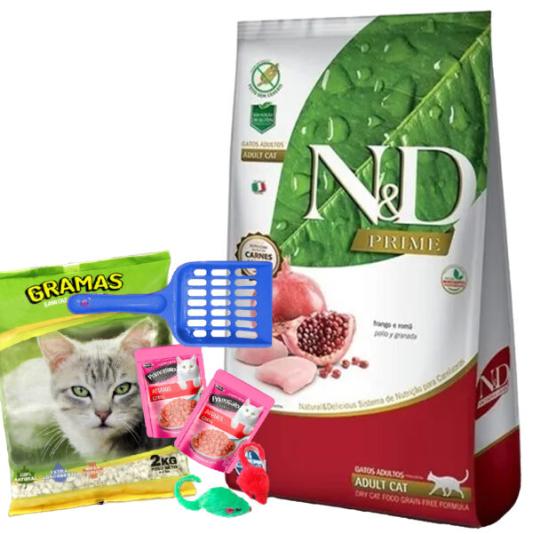 N&D Prime Gato Adulto 7,5 Kg