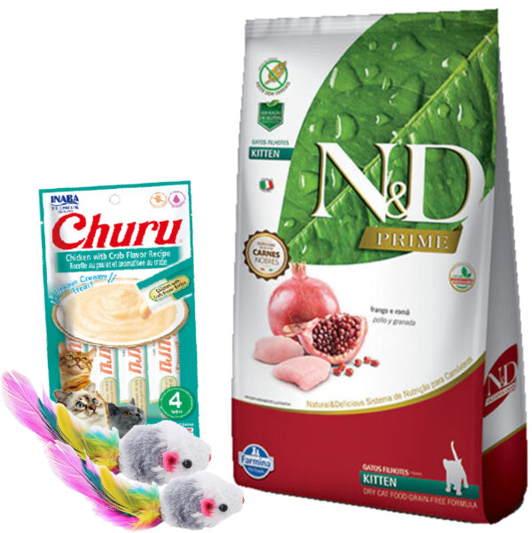 N&D Prime Gato Cachorro Kitten 7,5 Kg
